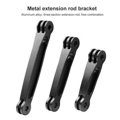 Joint Aluminum Extension Arm Grip Extenter for GoPro Hero12 Black / Hero11 /10 /9 /8 /7 /6 /5, Insta360 Ace / Ace Pro, DJI Osmo Action 4 and Other Action Cameras, Length: 10.8cm - Others by PMC Jewellery | Online Shopping South Africa | PMC Jewellery | Buy Now Pay Later Mobicred