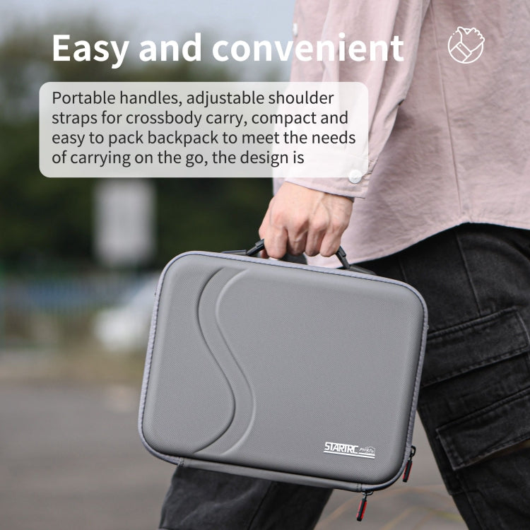 STARTRC Shoulder Storage Bag Handbag For GoPro HERO13 Black /12 Black /11 Black /10 Black /9 Black(Grey) - free shipping - PMC TechLife - Order now!