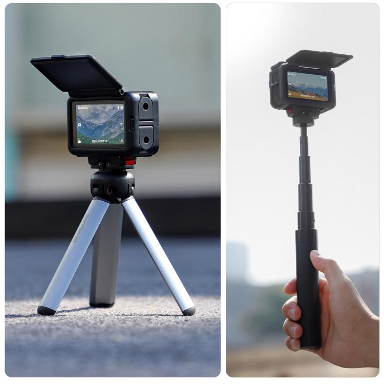 For DJI Osmo Action 5 Pro / 4 / 3 Sunnylife Protective Case Frame Mount Adapter Sun Hood Housing Case (Black) - free shipping - PMC TechLife - Order now!
