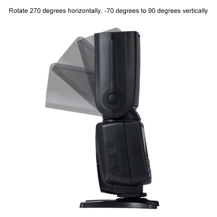 TRIOPO TR-982IIC Flash Light Speedlite for Canon (Black) - free shipping - PMC TechLife - Order now!