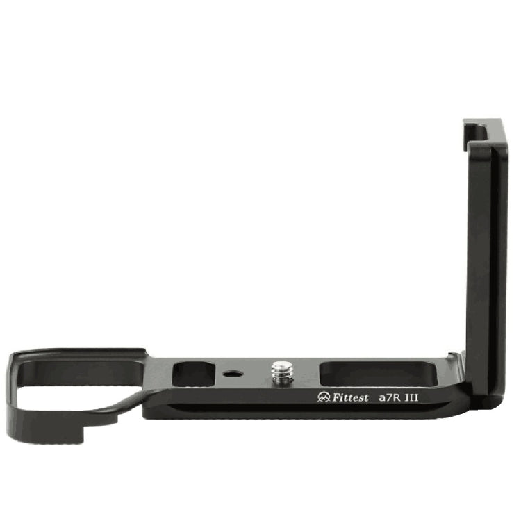 FITTEST A7R III  Vertical Shoot Quick Release L Plate Bracket Base Holder for Sony A7RIII (Black) - free shipping - PMC TechLife - Order now!