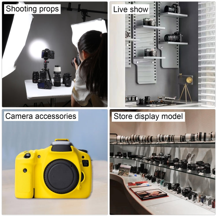 For Canon EOS 7D Non-Working Fake Dummy DSLR Camera Model Photo Studio Props with Strap - free shipping - PMC Jewellery - Order now!