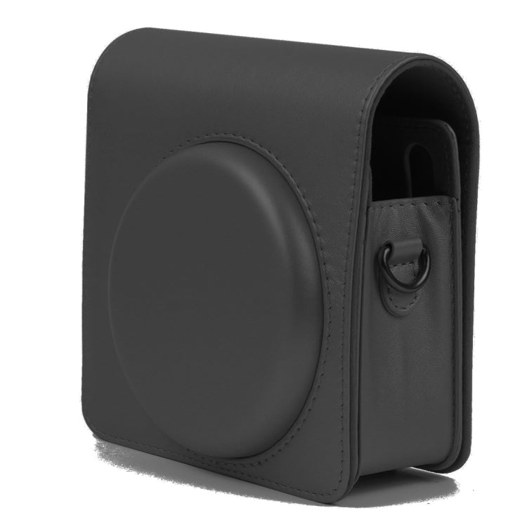 Pearly Lustre PU Leather Case Bag for FUJIFILM Instax SQUARE SQ6 Camera, with Adjustable Shoulder Strap(Black) - free shipping - PMC TechLife - Order now!