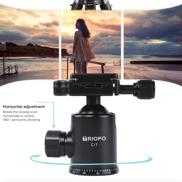 TRIOPO 652 Horizontal Arm Tripod Mount Quick Release Center Column Boom Bracket with Tripod Ball-Head - free shipping - PMC TechLife - Order now!