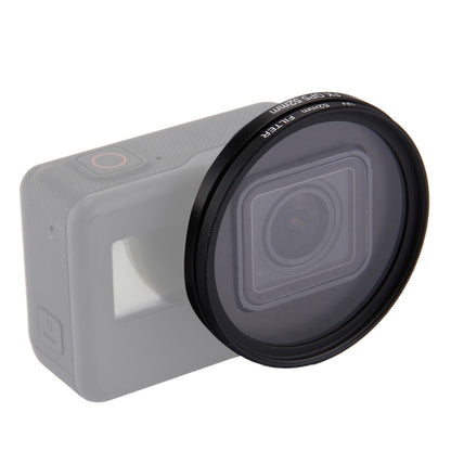 52mm 3 in 1 Round Circle UV Lens Filter with Cap for GoPro HERO7 Black/6 /5 - Lens Filter by JSR | Online Shopping South Africa | PMC Jewellery | Buy Now Pay Later Mobicred