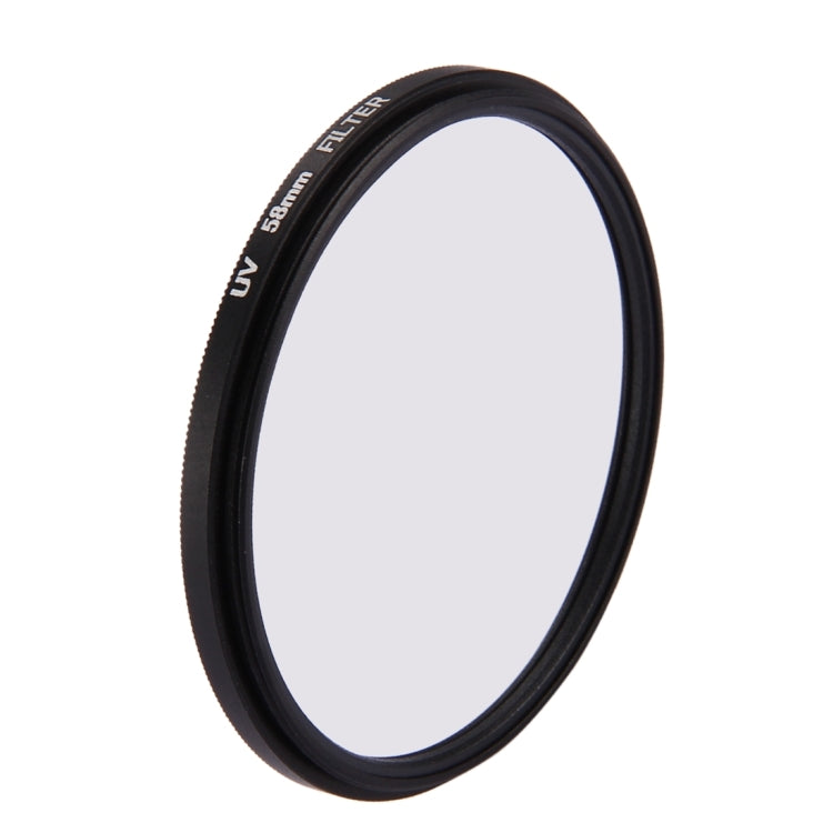 58mm 3 in 1 Round Circle UV Lens Filter with Cap for GoPro HERO7 Black/6 /5 - Lens Filter by JSR | Online Shopping South Africa | PMC Jewellery | Buy Now Pay Later Mobicred
