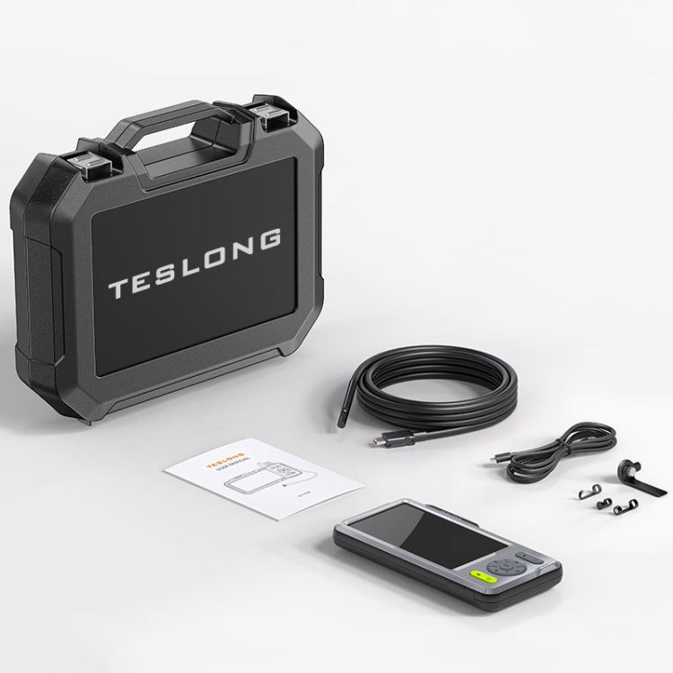 TESLONG NTS500B 5 inch 5mm Dual Lens HD Endoscope 200W Pixel Industrial Endoscope - free shipping - PMC TechLife - Order now!