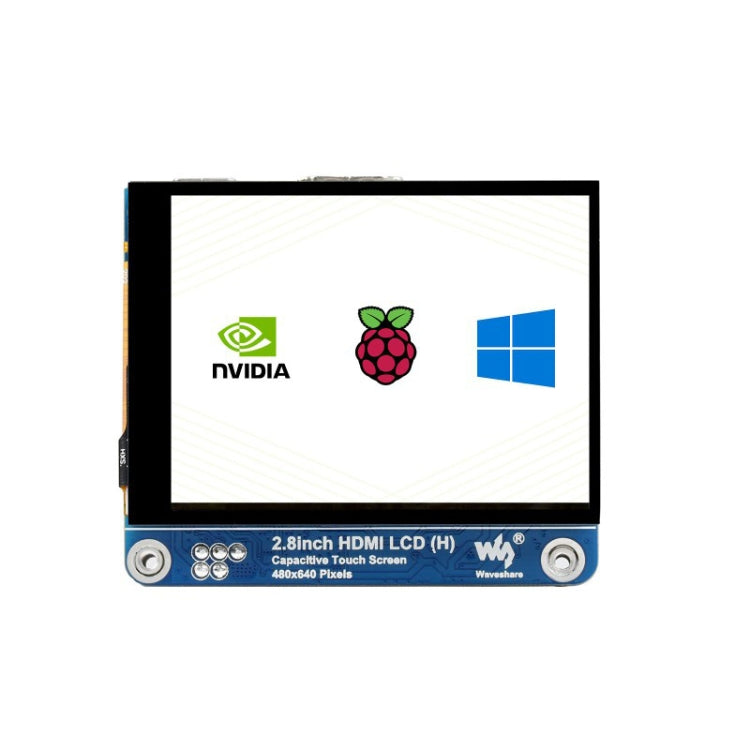 Waveshare 2.8 inch 480x640 HDMI IPS LCD Display (H) Fully Laminated Screen - Modules Expansions Accessories by WAVESHARE | Online Shopping South Africa | PMC TechLife | Buy Now Pay Later Mobicred