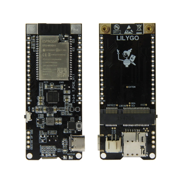 TTGO T-PCIE ESP32-WROVER-B AXP192 Chip WiFi Bluetooth Nano Card SIM Series Module 16MB Hardware Composable Development Board - Module by TTGO | Online Shopping South Africa | PMC Jewellery | Buy Now Pay Later Mobicred