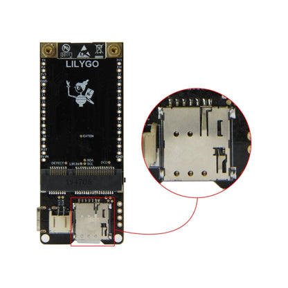 TTGO T-PCIE ESP32-WROVER-B AXP192 Chip WiFi Bluetooth Nano Card SIM Series Module 16MB Hardware Composable Development Board - Module by TTGO | Online Shopping South Africa | PMC Jewellery | Buy Now Pay Later Mobicred