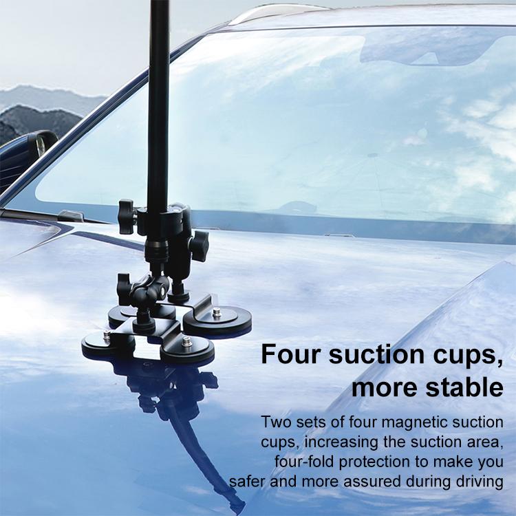 Selfie Stick Adjustable Extension Rod, Length: 45-120cm (Black) - free shipping - PMC TechLife - Order now!