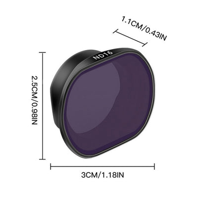 RCSTQ ND16 Drone Lens Filter for DJI FPV - Lens Accessories by RCSTQ | Online Shopping South Africa | PMC Jewellery | Buy Now Pay Later Mobicred