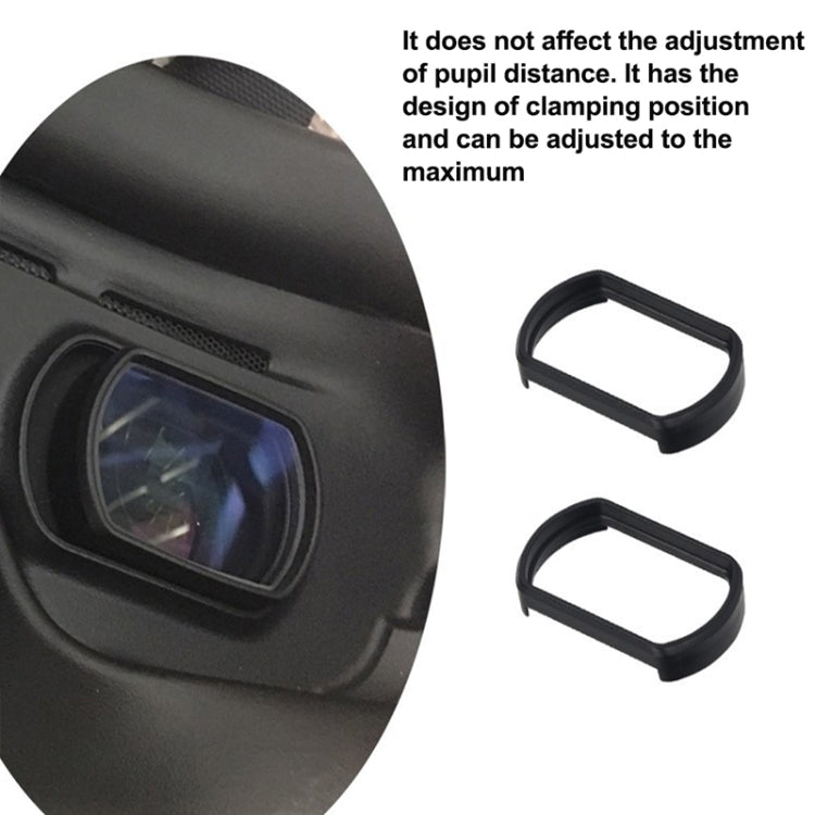 RCSTQ 2 PCS 300 Degree Myopia Glasses Lens Vision Correction Aspherical Lens for DJI FPV Goggles V2 - Lens Accessories by RCSTQ | Online Shopping South Africa | PMC TechLife | Buy Now Pay Later Mobicred