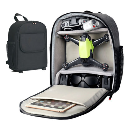 RCSTQ Backpack Shoulders Bag Storage Outdoor Travel Bag for DJI FPV Combo(Black) - Case & Bags by RCSTQ | Online Shopping South Africa | PMC Jewellery | Buy Now Pay Later Mobicred