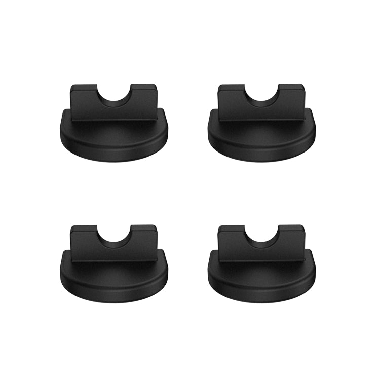 Sunnylife DC339 4 PCS Silicone Anti-release Plug for DJI Action 2 (Black) -  by Sunnylife | Online Shopping South Africa | PMC Jewellery | Buy Now Pay Later Mobicred