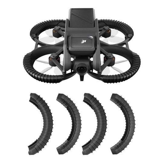 For DJI Avata STARTRC Drone Propeller TPU Protective Guard Anti-collision Ring Cover(Black) -  by STARTRC | Online Shopping South Africa | PMC Jewellery
