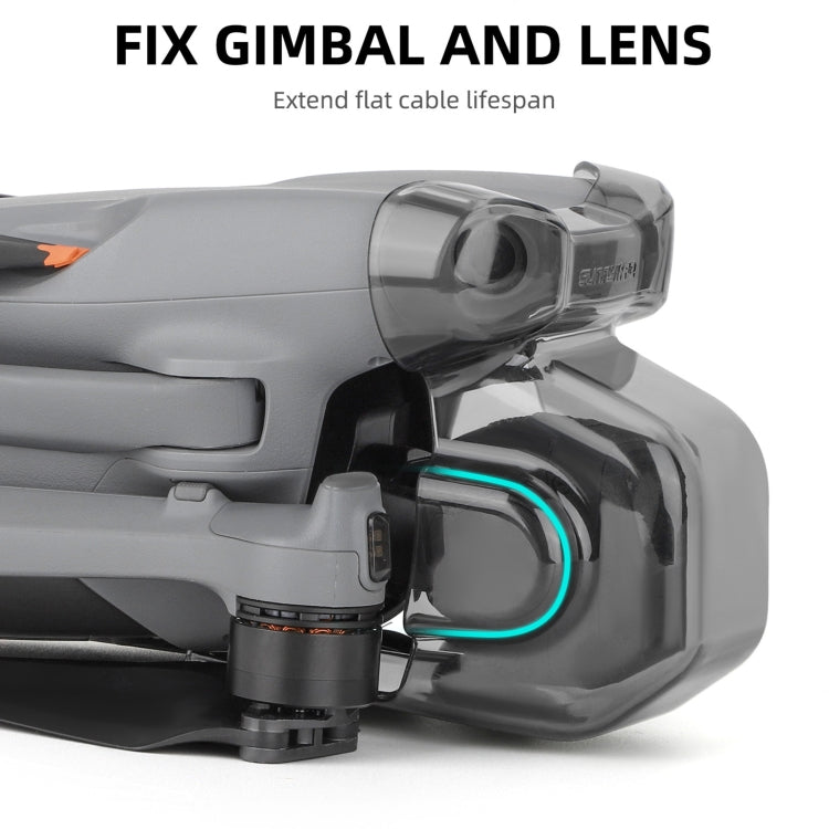 For DJI Air 3 Sunnylife G693 Lens Cover Gimbal Shield Cover (Grey) - Lens Hood by Sunnylife | Online Shopping South Africa | PMC Jewellery | Buy Now Pay Later Mobicred