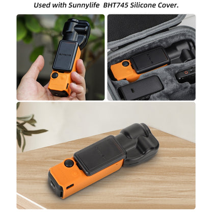 For DJI OSMO Pocket 3 Sunnylife Integrated Gimbal Cover Camera Protector (Black) - Mount & Holder by Sunnylife | Online Shopping South Africa | PMC Jewellery