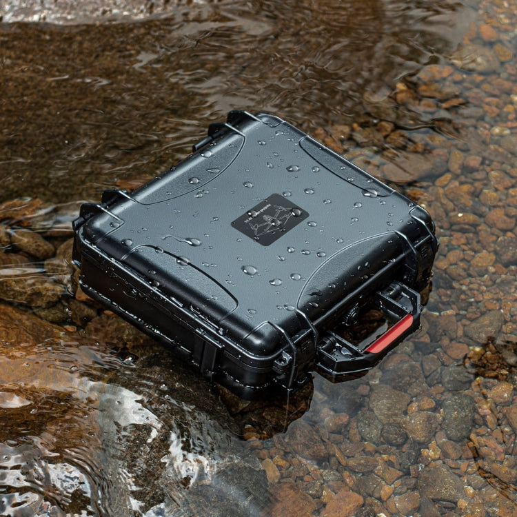For DJI Air 3S STARTRC Waterproof ABS Suitcase Storage Box (Black) - free shipping - PMC TechLife - Order now!