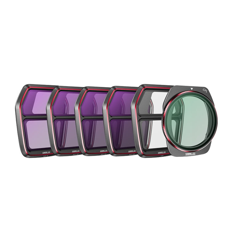 For DJI Air 3S STARTRC 6 in 1 ND8 ND16 ND32 ND64 UV CPL Lens Filter - free shipping - PMC TechLife - Order now!