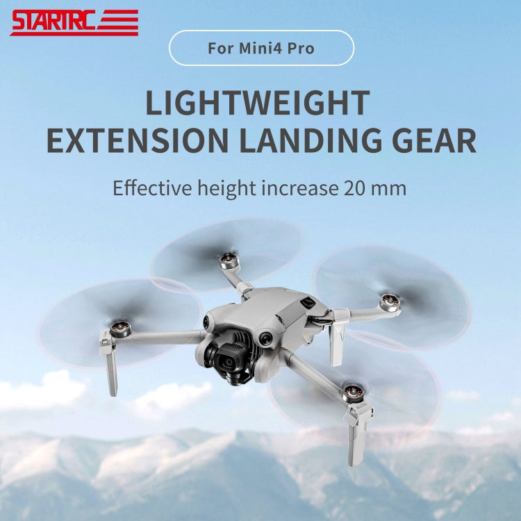 For DJI Mini 4 Pro STARTRC Heightened Landing Gear Training Rack - Holder Series by STARTRC | Online Shopping South Africa | PMC Jewellery | Buy Now Pay Later Mobicred