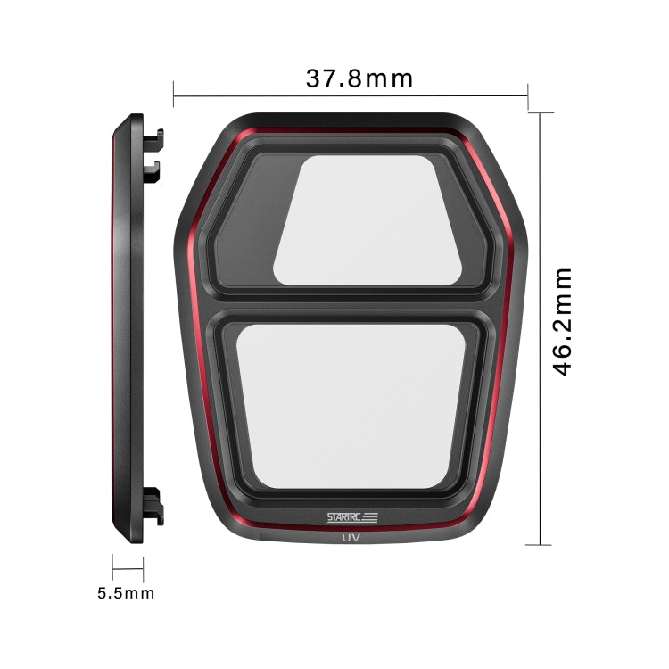 For DJI Air 3S STARTRC UV Lens Filter - free shipping - PMC TechLife - Order now!