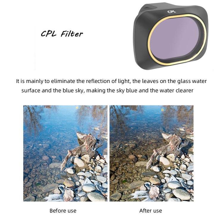 JSR Drone CPL Lens Filter for DJI MAVIC mini - free shipping - PMC TechLife - Order now!