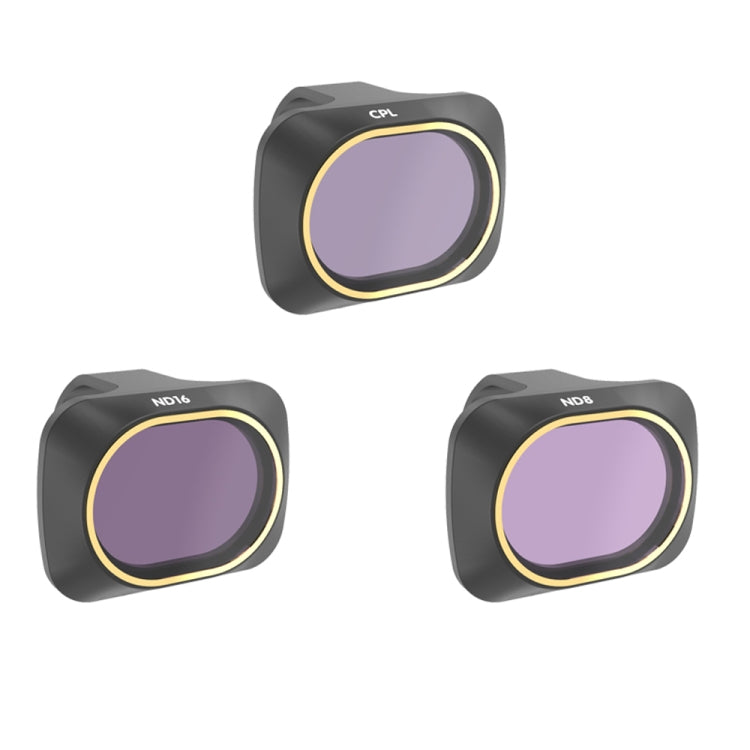 JSR Drone 3 in 1 CPL+ND8+ND16 Lens Filter for DJI MAVIC mini - Mavic Lens Filter by JSR | Online Shopping South Africa | PMC Jewellery | Buy Now Pay Later Mobicred