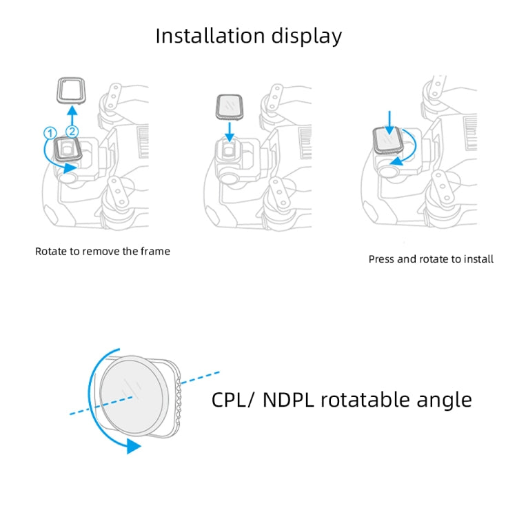 JSR Drone 8 in 1 UV+CPL+ND8+ND16+ND32+ND64+NIGHT+STAR Lens Filter for DJI MAVIC Air 2 - Mavic Lens Filter by JSR | Online Shopping South Africa | PMC Jewellery | Buy Now Pay Later Mobicred