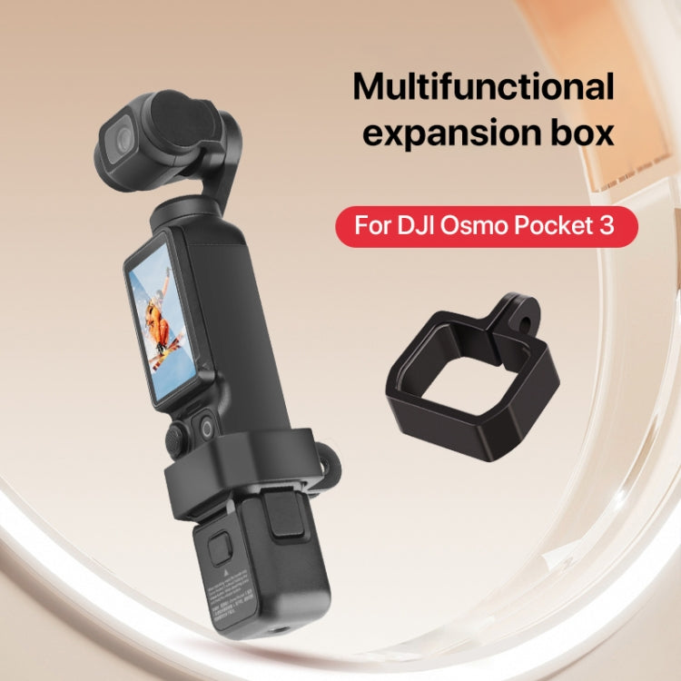 For DJI OSMO Pocket 3 Expansion Bracket Adapter (Black) - free shipping - PMC TechLife - Order now!