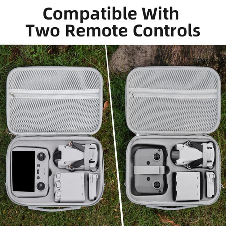 For DJI Mini 3 / 3 Pro BRDRC Shoulder Drone Remote Control Storage Carrying Bag (Grey) - free shipping - PMC TechLife - Order now!