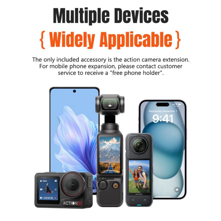 STARTRC Magnetic  Backpack Clip Mount for DJI Osmo 360 / GoPro Action Cameras (Black) - free shipping - PMC TechLife - Order now!
