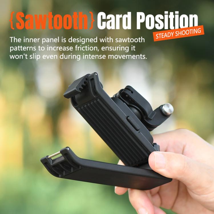 STARTRC Magnetic  Backpack Clip Mount for DJI Osmo 360 / GoPro Action Cameras (Black) - free shipping - PMC TechLife - Order now!