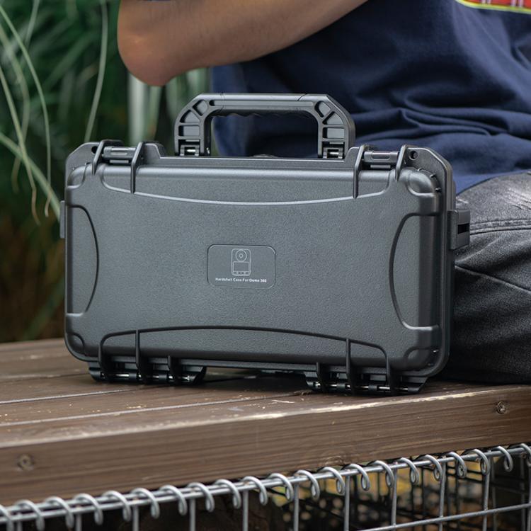 For DJI Osmo 360 STARTRC Waterproof EVA ABS Dual-layer Suitcase Storage Box (Black) - free shipping - PMC TechLife - Order now!