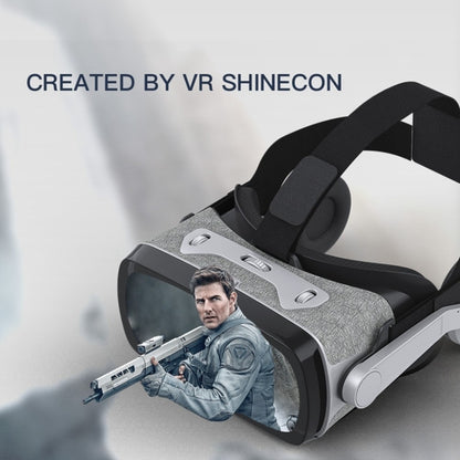 VR SHINECON G07E Virtual Reality 3D Video Glasses Suitable for 4.0 inch - 6.3 inch Smartphone(Grey) - VR Headset by PMC Jewellery | Online Shopping South Africa | PMC Jewellery