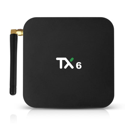 TX6 HD TV Box Media Player, Android 7.1 / 9.0 System, Allwinner H6, up to 1.5GHz, Quad-core ARM Cortex-A53, 4GB + 32GB, Support Bluetooth, WiFi, RJ45, UK Plug - Allwinner H6 by PMC Jewellery | Online Shopping South Africa | PMC Jewellery | Buy Now Pay Later Mobicred