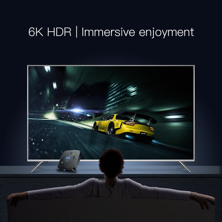 6K UHD Smart TV Box, Android 10.0, Allwinner H616 Quad Core, 2GB+8GB,UK Plug - Allwinner H6 by PMC TechLife | Online Shopping South Africa | PMC TechLife | Buy Now Pay Later Mobicred