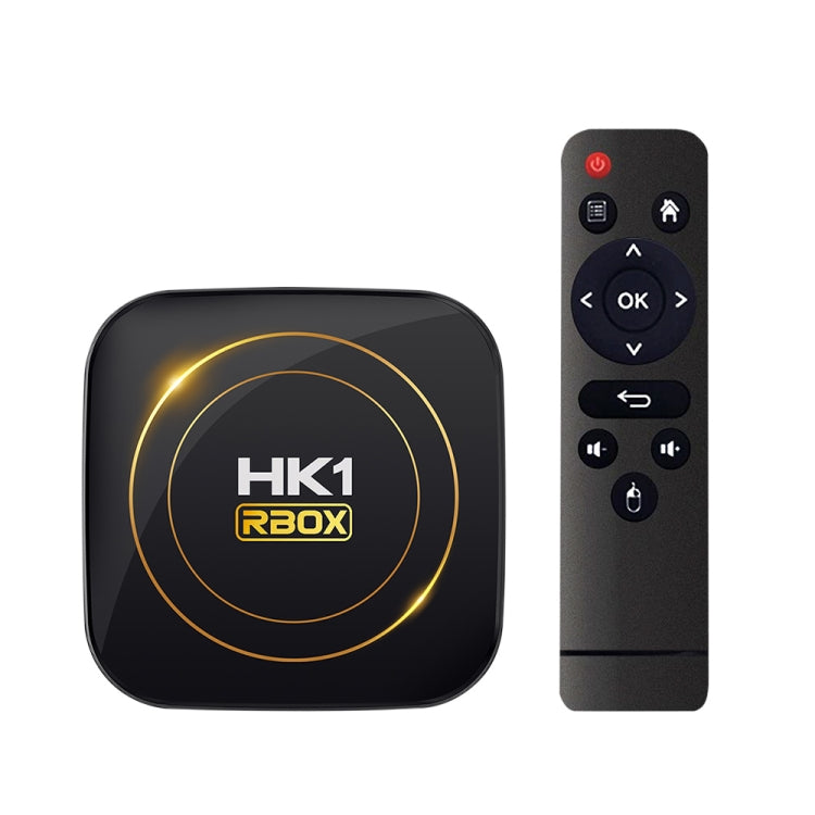 HK1 RBOX-H8S 4K Ultra HD Android 12.0 Smart TV Box with Remote Control, Allwinner H618 Quad-Core, 2GB+16GB(EU Plug) - Others by PMC Jewellery | Online Shopping South Africa | PMC Jewellery | Buy Now Pay Later Mobicred