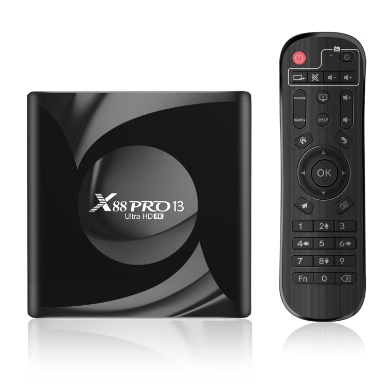 X88 Pro 13 Android 13.0 Smart TV Box with Remote Control, RK3528 Quad-Core, 2GB+16GB (EU Plug) - Others by PMC TechLife | Online Shopping South Africa | PMC TechLife | Buy Now Pay Later Mobicred