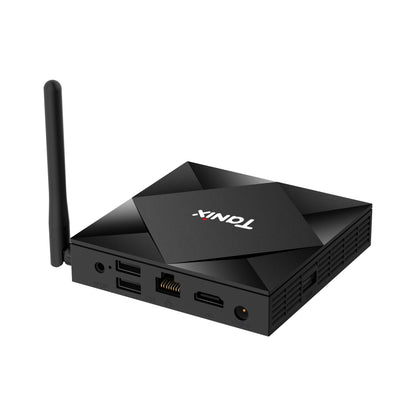 TANIX TX6s 4K Smart TV BOX Android 10 Media Player with Remote Control, Quad Core Allwinner H616, RAM: 4GB, ROM: 64GB, 2.4GHz/5GHz WiFi, Bluetooth, US Plug - Allwinner H6 by PMC Jewellery | Online Shopping South Africa | PMC Jewellery | Buy Now Pay Later Mobicred