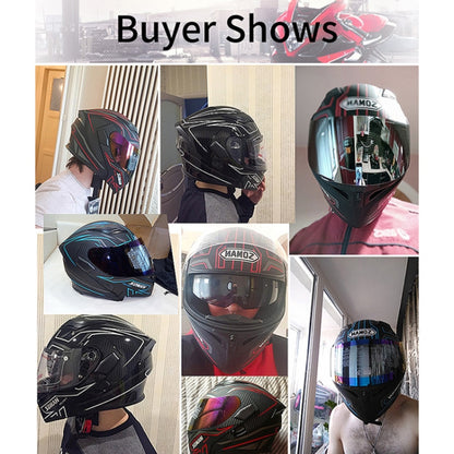 Soman 955 Skyeye Motorcycle Full / Open Face Bluetooth Helmet Headset Full Face, Supports Answer / Hang Up Calls(Matte Black) - Helmets by SOMAN | Online Shopping South Africa | PMC Jewellery | Buy Now Pay Later Mobicred