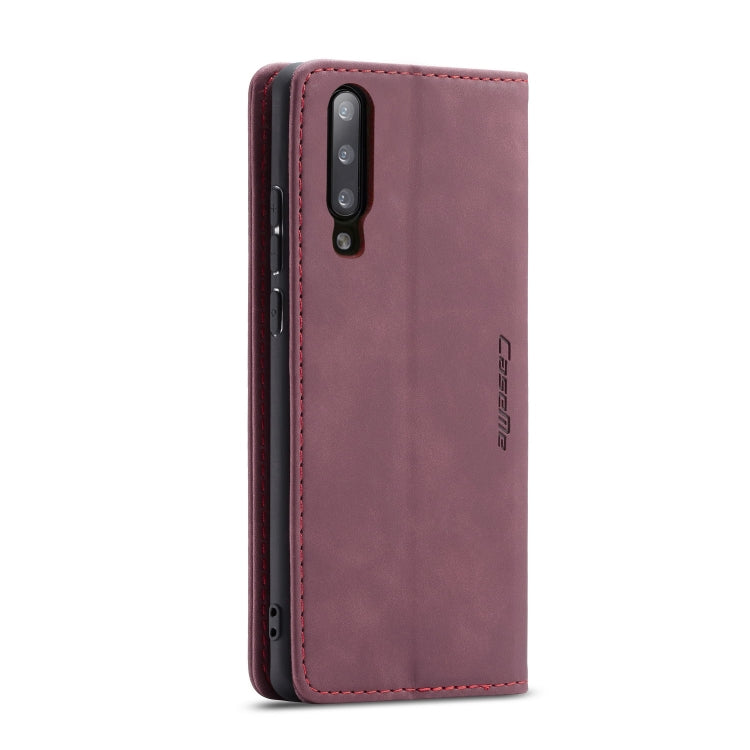 CaseMe-013 Multifunctional Horizontal Flip Leather Case with Card Slot & Holder for Xiaomi 9(Wine Red) - Xiaomi Cases by CaseMe | Online Shopping South Africa | PMC Jewellery | Buy Now Pay Later Mobicred