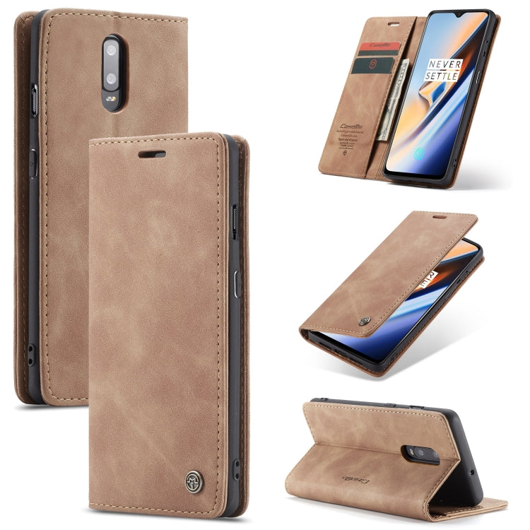 CaseMe-013  Multifunctional Horizontal Flip Leather Case with Card Slot & Holder for Huawei P20(Brown) - Huawei Cases by CaseMe | Online Shopping South Africa | PMC Jewellery | Buy Now Pay Later Mobicred