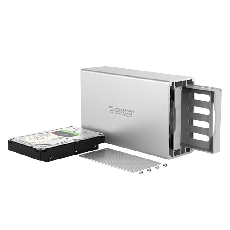 ORICO Honeycomb Series WS200RC3 SATA 3.5 inch USB 3.1 USB-C / Type-C Dual Bays Aluminum Alloy HDD / SSD Enclosure with Raid, The Maximum Support Capacity: 20TB - HDD Enclosure by ORICO | Online Shopping South Africa | PMC Jewellery | Buy Now Pay Later Mobicred