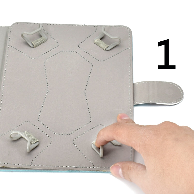 Colored Pattern Drawing Horizontal Flip PU Leather Case with Three-folding Holder for 10 inch Tablet PC(Nebula deer) - 10 - 11 inch by PMC TechLife | Online Shopping South Africa | PMC TechLife | Buy Now Pay Later Mobicred