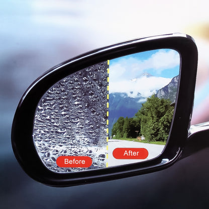 For Mazda CX-5 2016-2017 Car PET Rearview Mirror Protective Window Clear Anti-fog Waterproof Rain Shield Film - Auto Film by PMC Jewellery | Online Shopping South Africa | PMC Jewellery | Buy Now Pay Later Mobicred