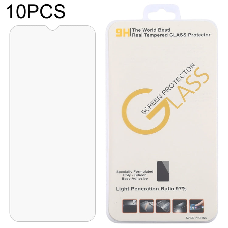 For Ulefone Note 9P 10 PCS 0.26mm 9H 2.5D Tempered Glass Film - Others by PMC Jewellery | Online Shopping South Africa | PMC Jewellery | Buy Now Pay Later Mobicred