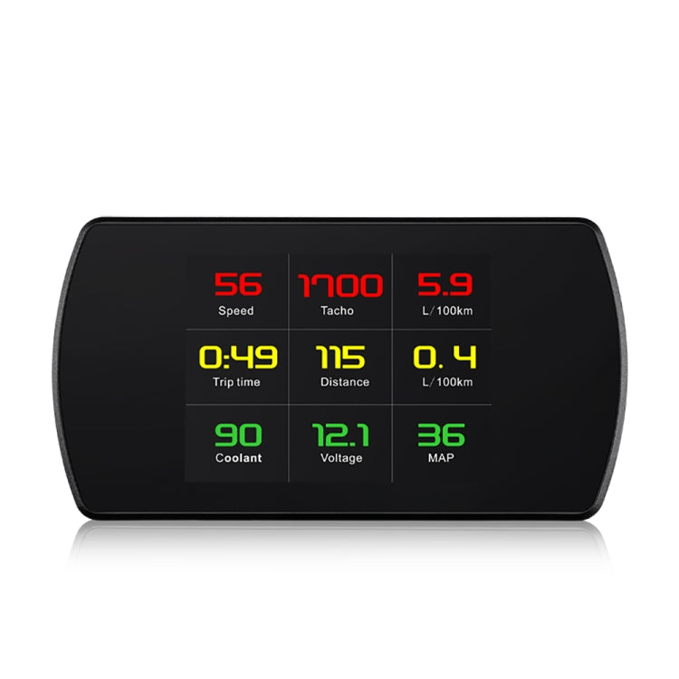 P12 Car HUD Head-up Display OBD2 Fault Code Elimination - Head Up Display System by PMC TechLife | Online Shopping South Africa | PMC TechLife | Buy Now Pay Later Mobicred