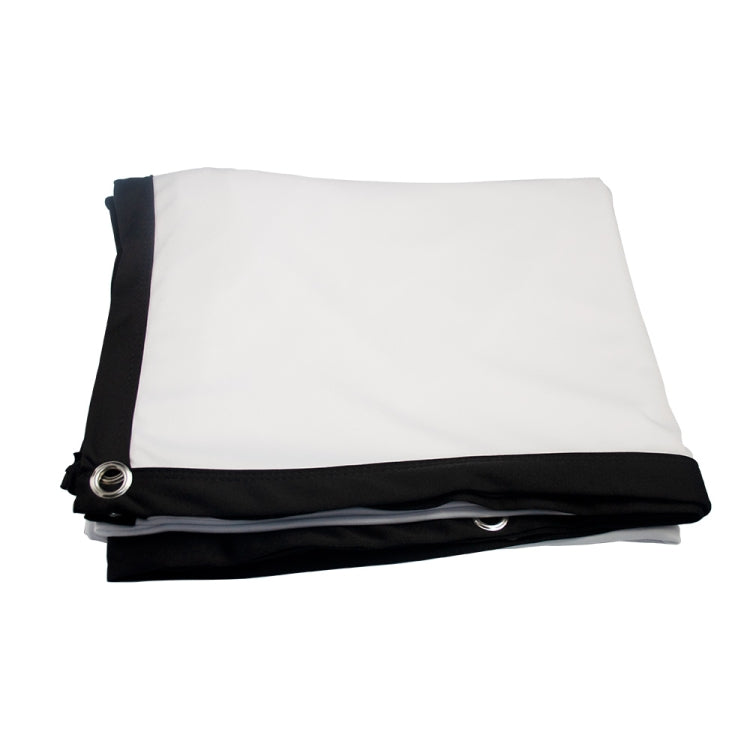 Folding Milk Silk Polyester Projector Film Curtain, Size:72 inch (4:3) Projection Area: 146 x 110cm - Film Curtains by PMC TechLife | Online Shopping South Africa | PMC TechLife | Buy Now Pay Later Mobicred