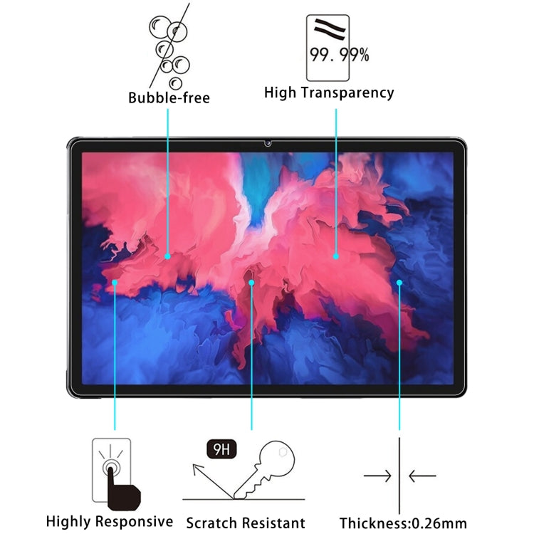 25pcs 9H HD Explosion-proof Tempered Glass Film For Lenovo Tab P11 / Tab P11 5G / XiaoXin Pad 11 inch / Motorola Moto Tab G70 / Blackview Tab 16 / TCL NxtPaper 11 - Others by PMC Jewellery | Online Shopping South Africa | PMC Jewellery